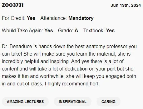 Human Anatomy Course